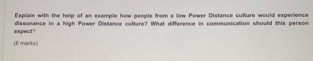 Explain with the help of an example how people