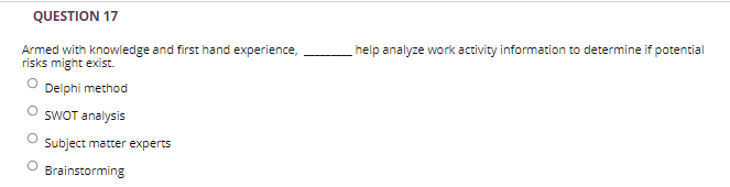 help analyze work activity information to