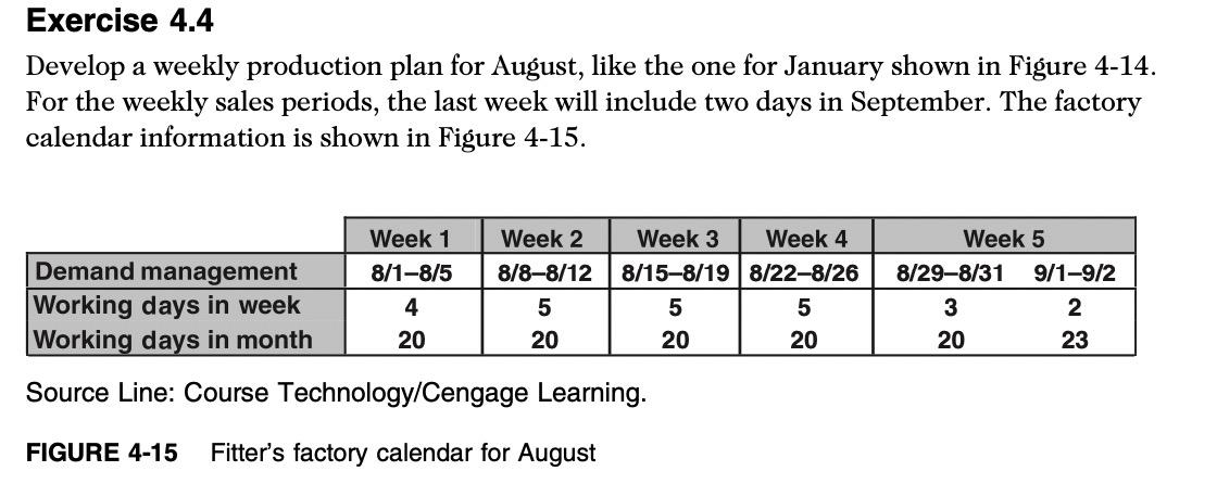 PLEASE ANSWER IN EXCEL WIT THE FORMULA Exercise
