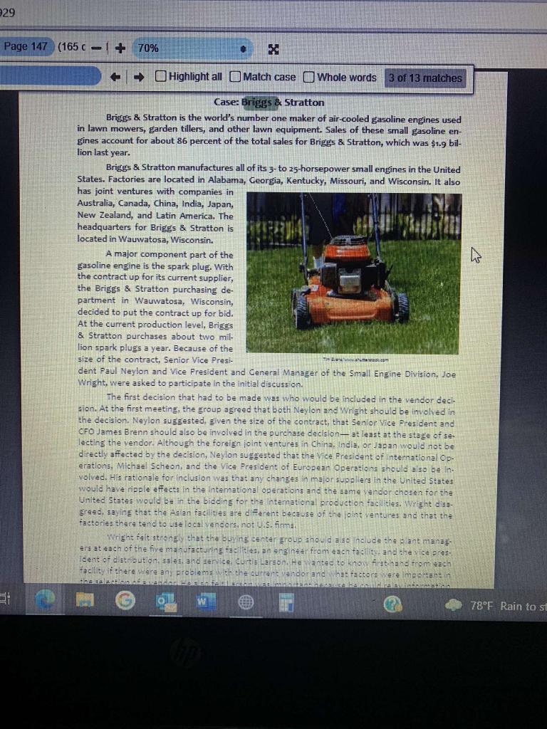 PLEASE ANSWER IN 2-3 PARAGRAPHS FOR EACH