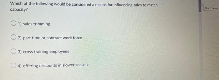 Which of the following would be considered a