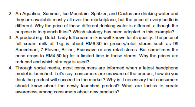 Tutorial 2: Company and Marketing Strategy, Topic