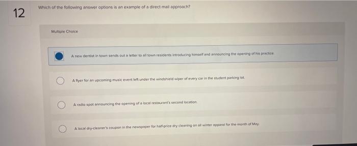 Which of the following answer options is an