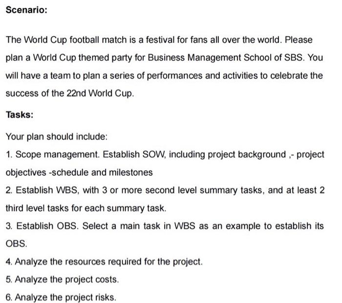 The World Cup football match is a festival for
