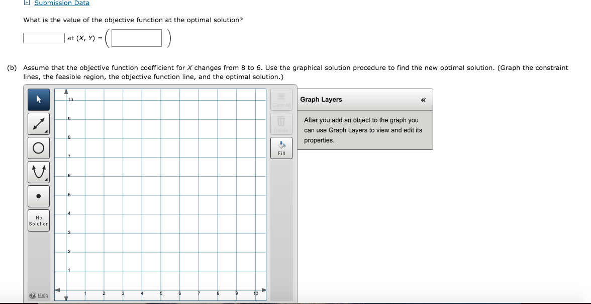 Min 8X + 12Y s.t. 1X + 3Y 27 2X + 2Y 2 10 6X + 2Y