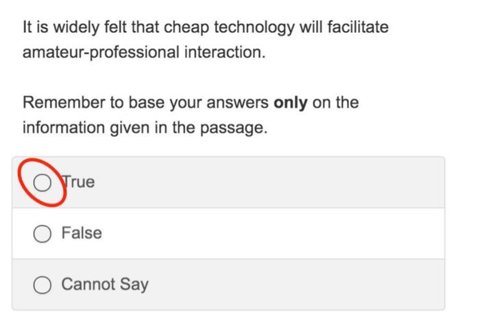 verbal reasoning test I need the answers please..