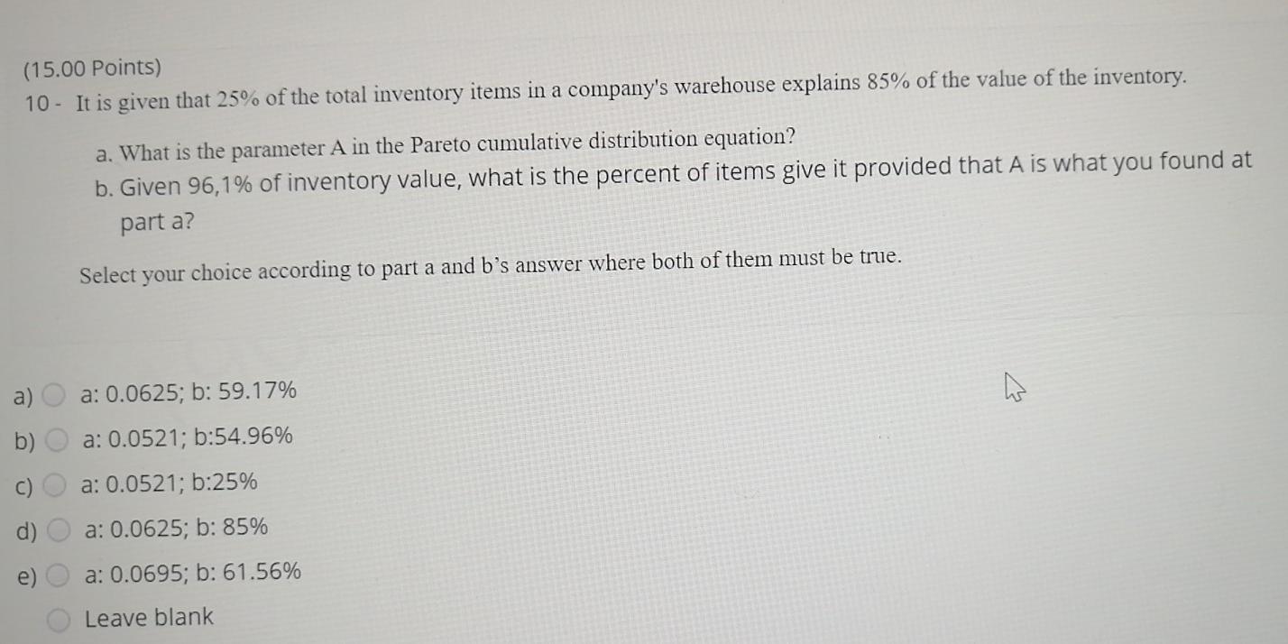 MY LAST POST PLEASE HELP (15.00 Points) 10 - It