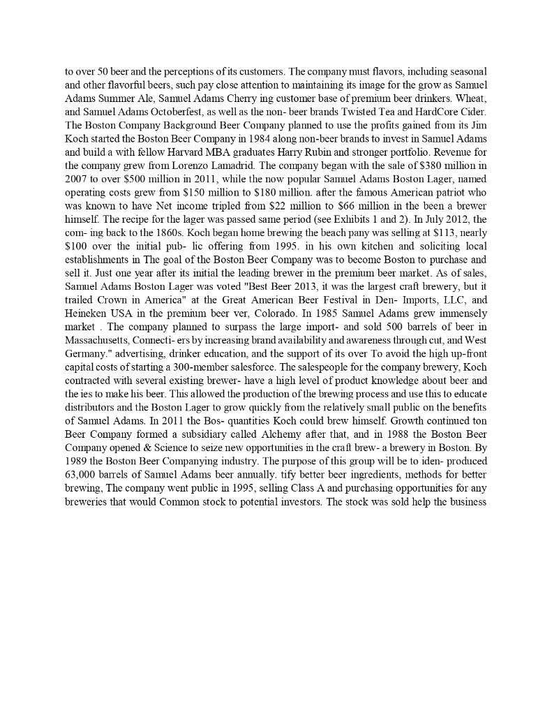 1. Using Value Chain analysis, identify three
