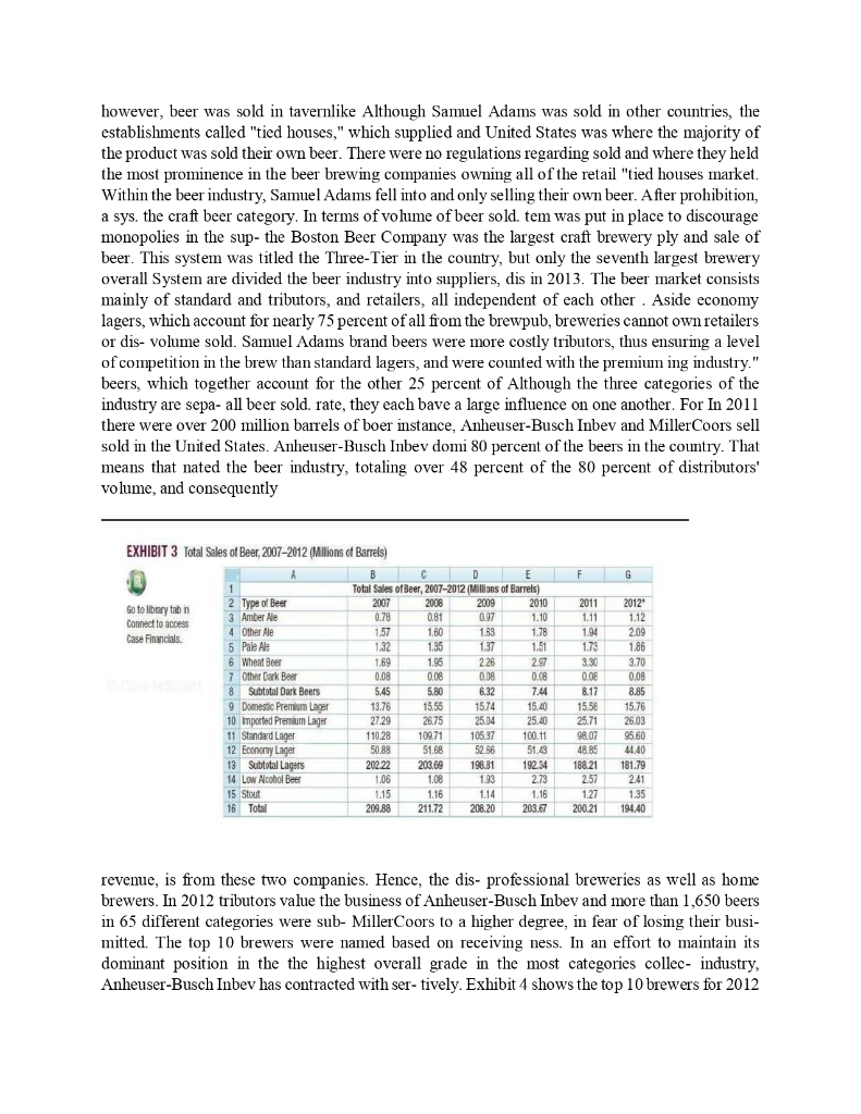 1. Using Value Chain analysis, identify three