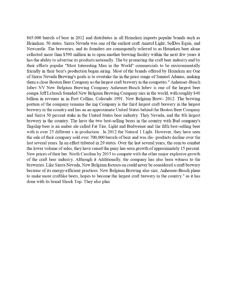 1. Using Value Chain analysis, identify three