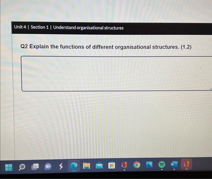 business Adminstration Q2 Explain the functions