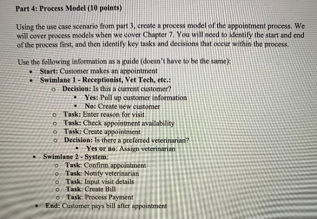 Scenario - Happy Pet Veterinary Clinic Happy Pet