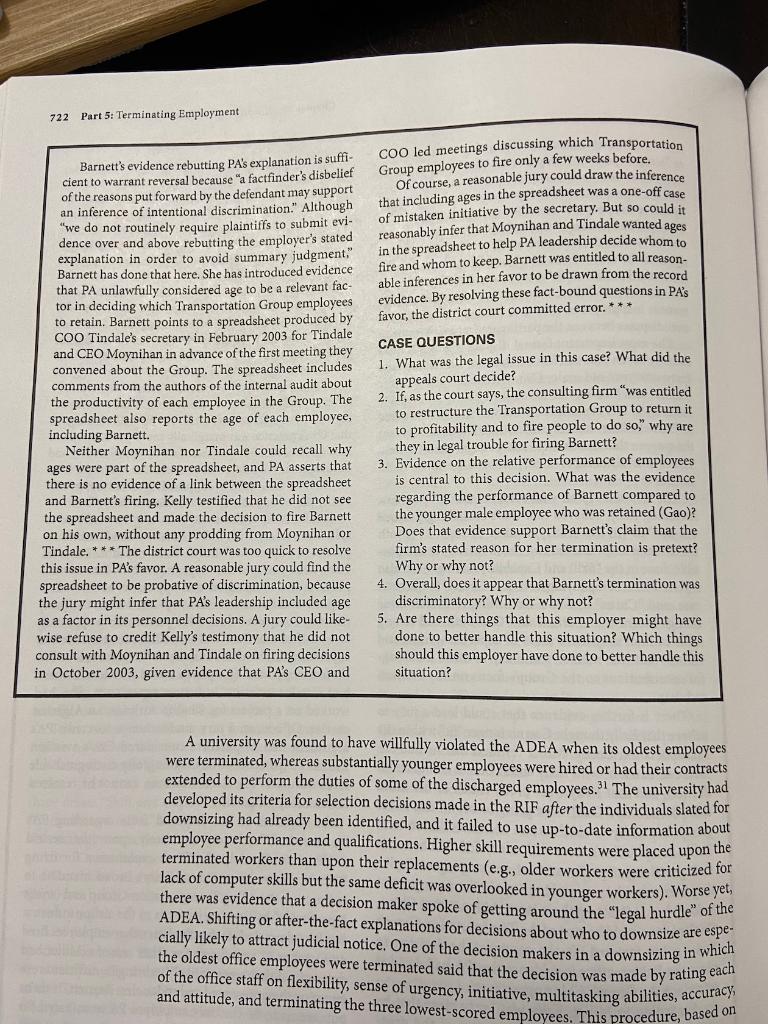 9. On Pages 719-722 of the Walsh text, the author