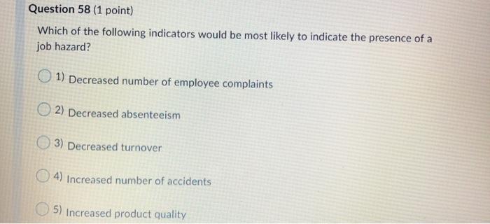 57. 58. 59. 60. Question 57 (1 point) Daniel