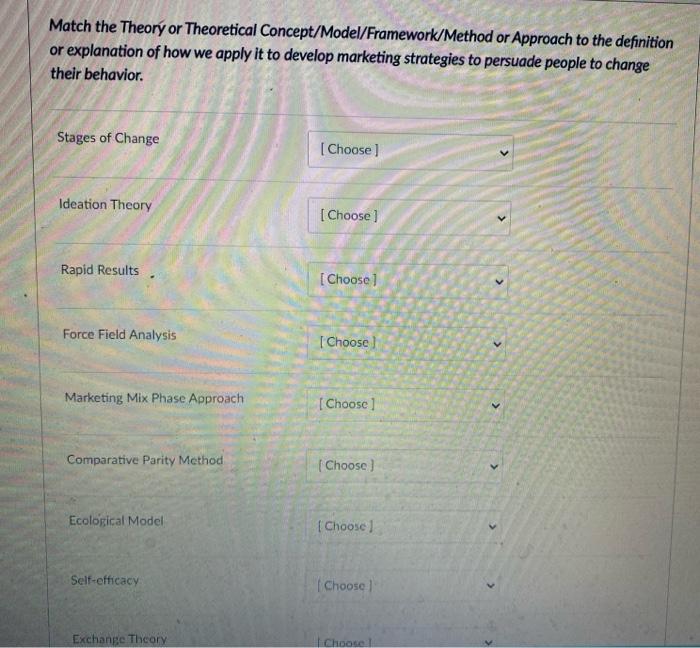 The content of all options is the same see second