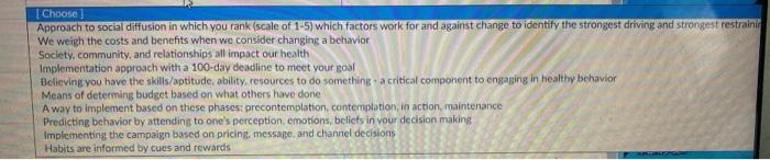 The content of all options is the same see second