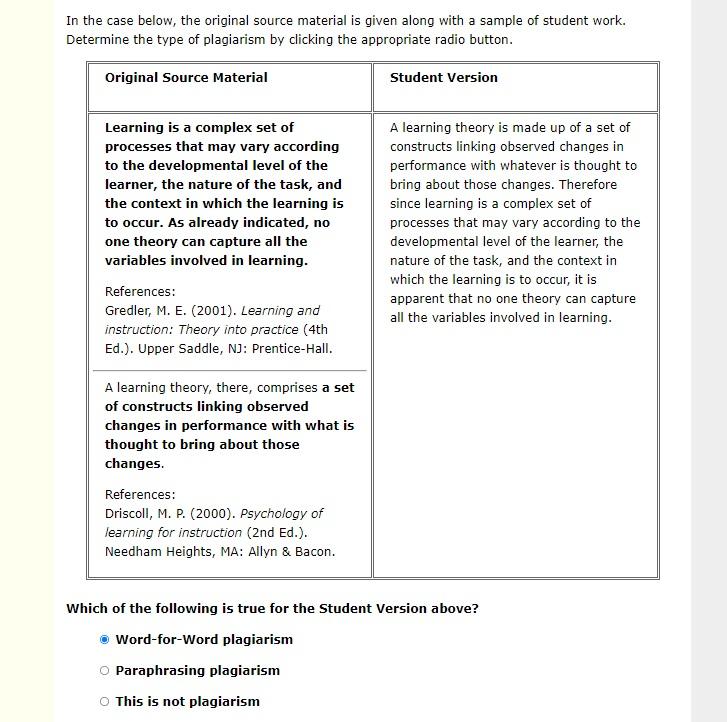 Acknowle In the case below, the original source