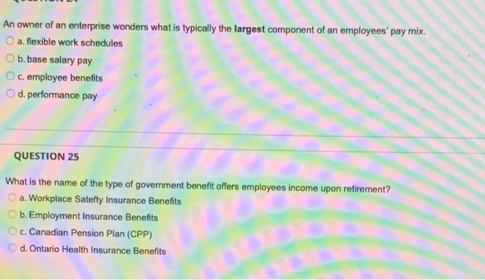 An owner of an enterprise wonders what is