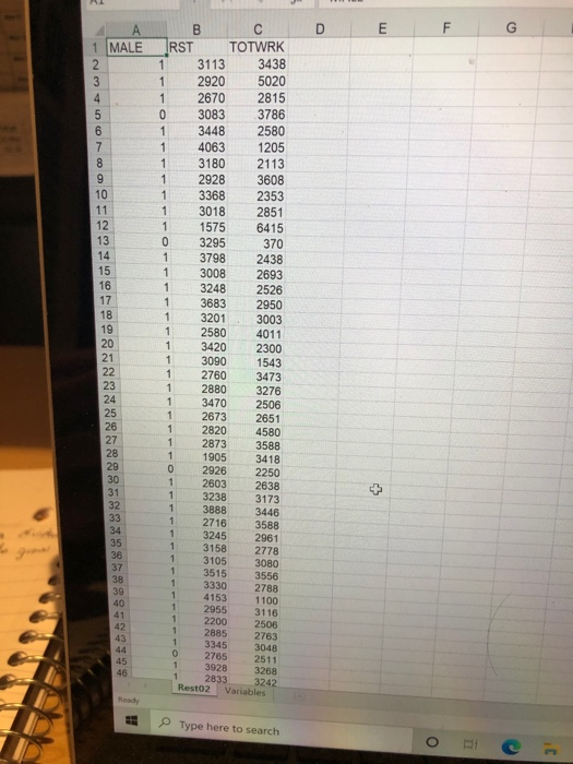 please help. data is attached this is all the