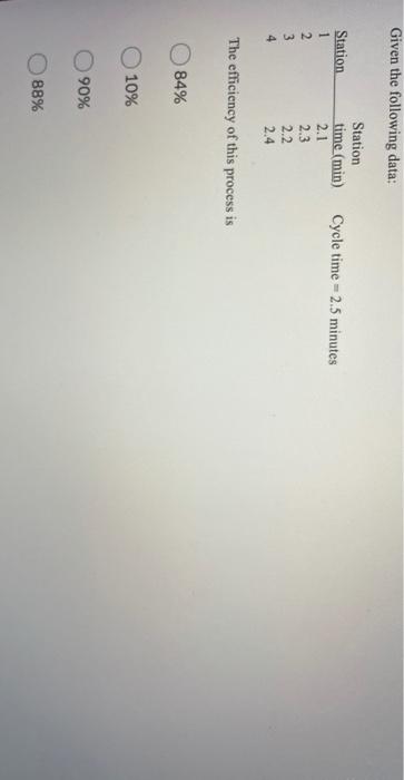 question 7,7a and 7b Given the following data: