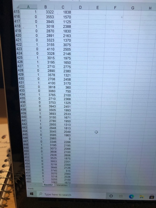 please help. data is attached this is all the