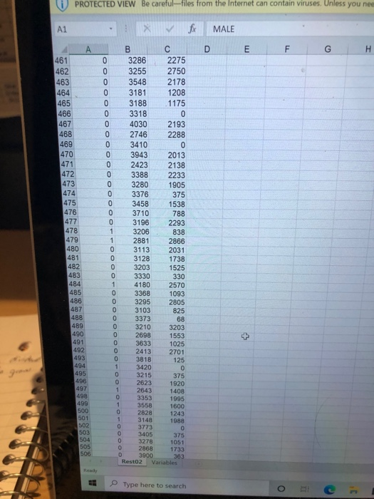 please help. data is attached this is all the