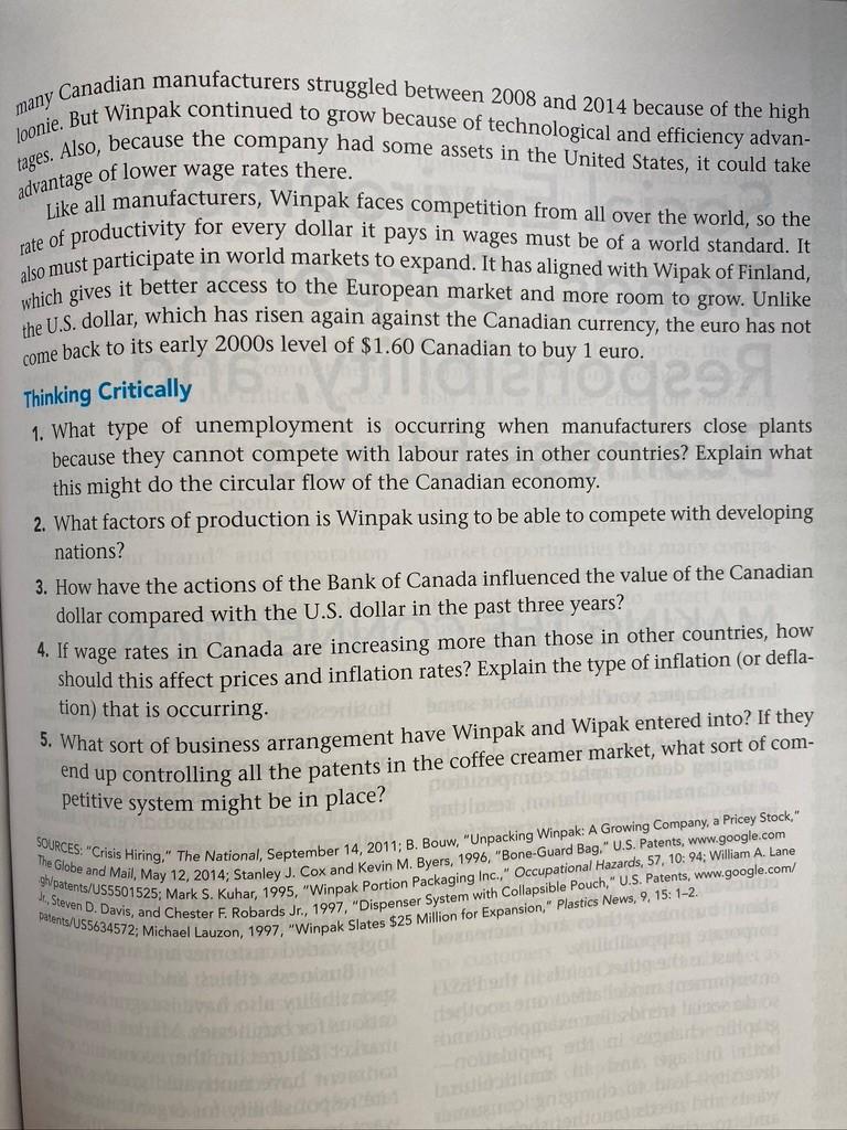 PLEASE ANSWER THE 4TH AND 5TH QUESTIONS IN THE