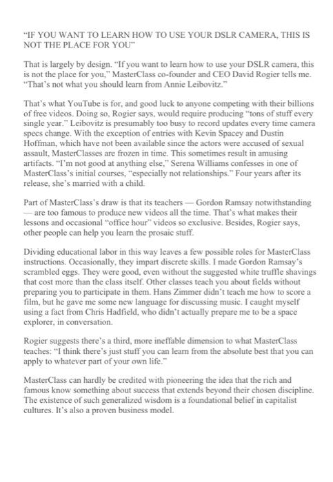 pls answer quest 5 The idea that successful