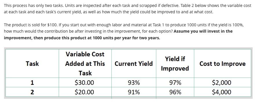 ** Please show your calculations ** 1) What is