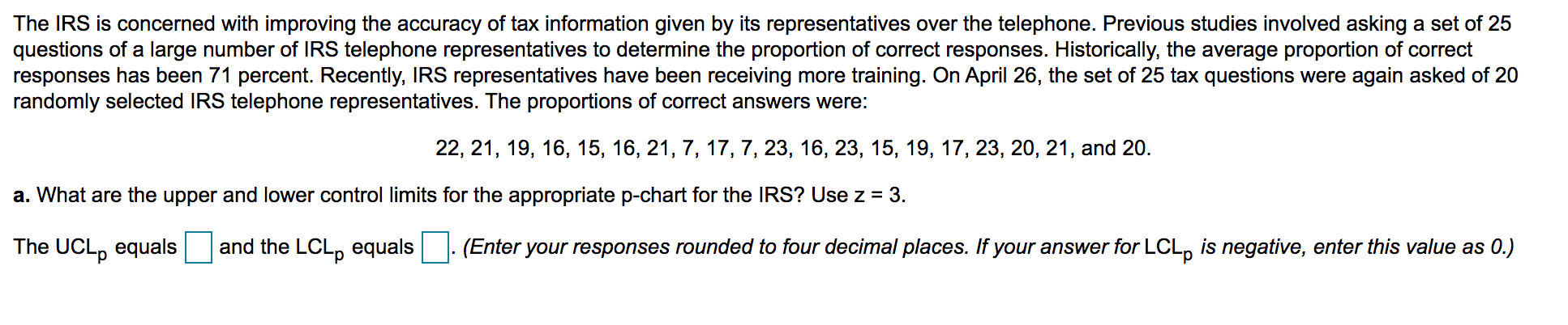 Is the tax information process in statistical