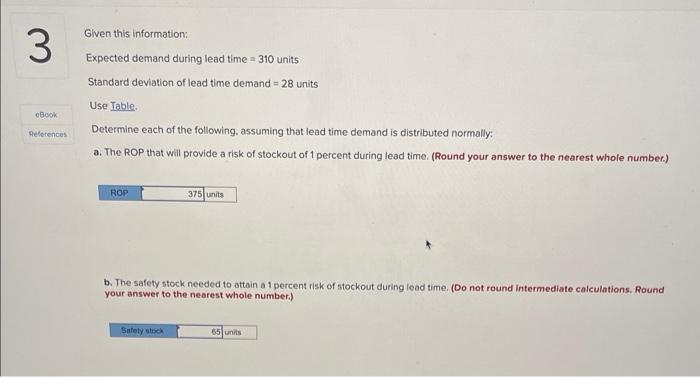 I just need help with c-1 and c-2 please. Given