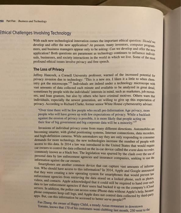 answer completely and thoroughly How does the