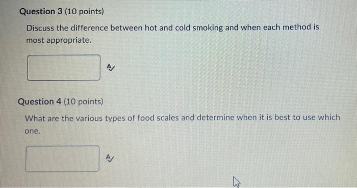 Q3 / Q4 please Question 3 (10 points) Discuss the
