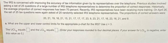 The IRS is concerned with improving the accuracy