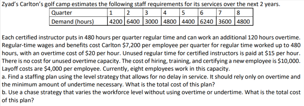 Each certified instructor puts in 480 hours per