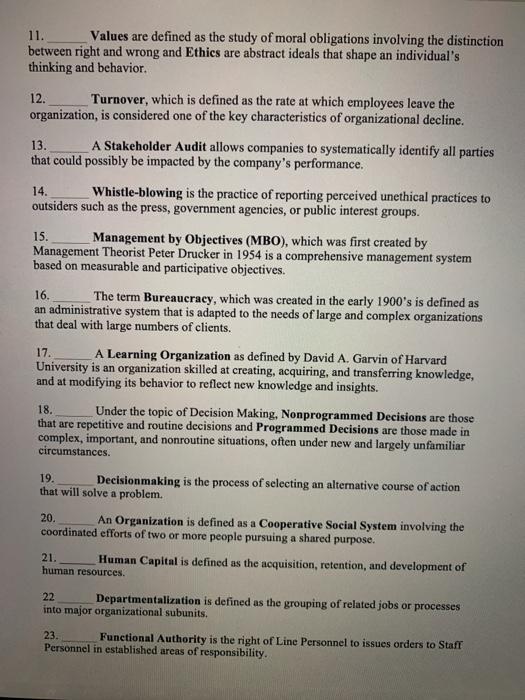 15. 11. Values are defined as the study of moral