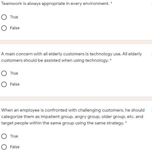 - Teamwork is always appropriate in every