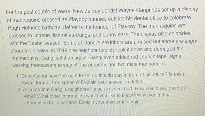 For the past couple of years, New Jersey dentist