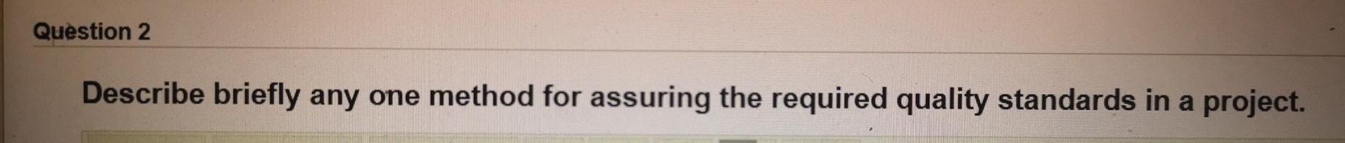 Question 10 How can a project manager solve the