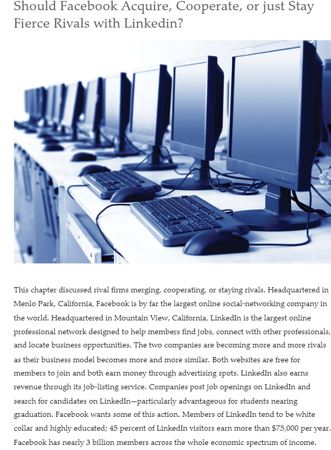 Read the mini case study and write a one-page