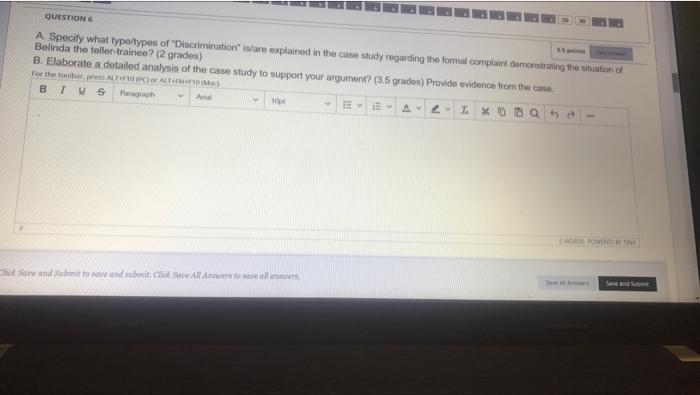 ure 6 points Case study: Performance Appraisal
