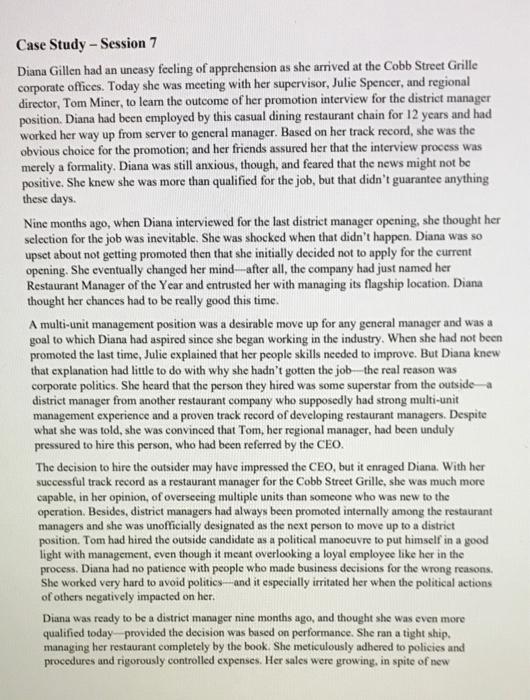 answer the question from the below given case