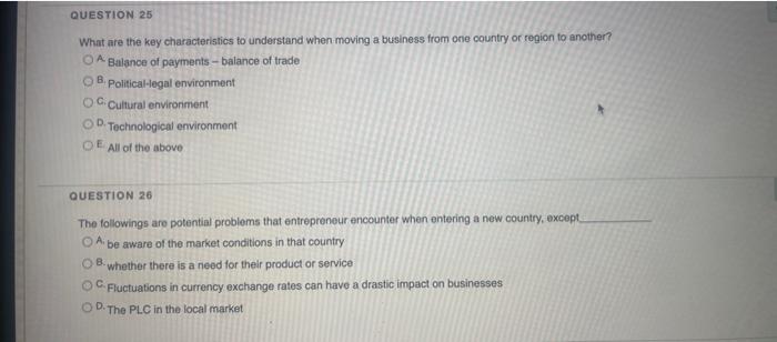 What are the key characteristics to understand