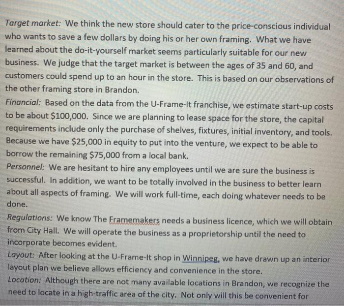 Case Study (20 marks available) Robert and Teresa