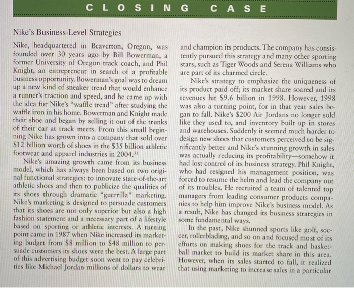 its a case study and there is 2 quistions for the