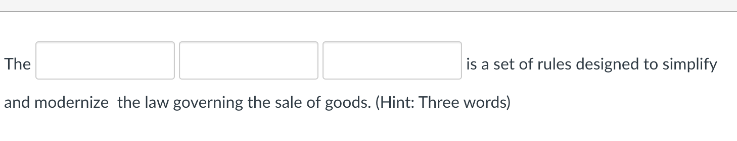 The is a set of rules designed to simplify and