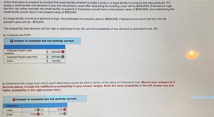 A firm that plans to expand its product line must