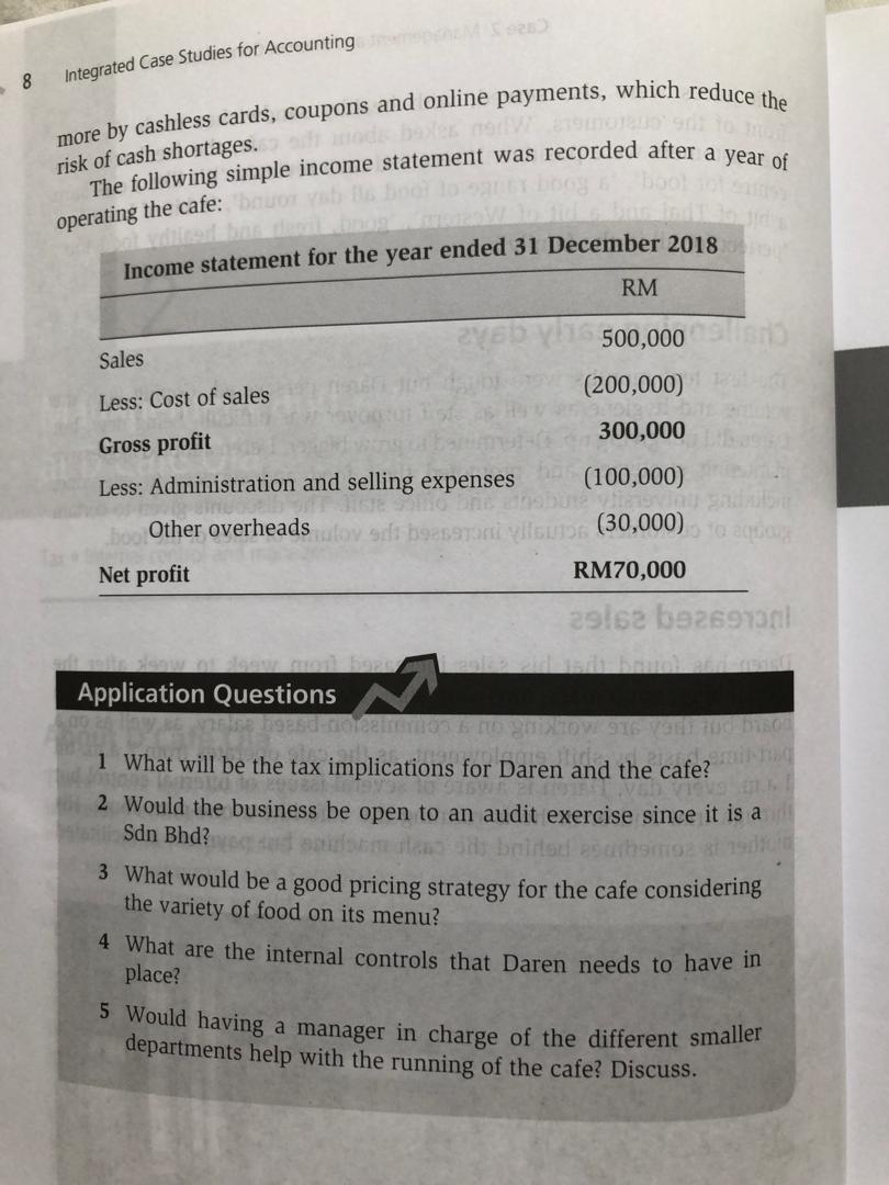 What would be a good pricing strategy for the caf