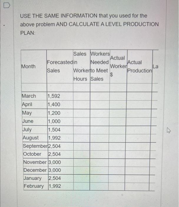 This is from previous info. Please help USE THE