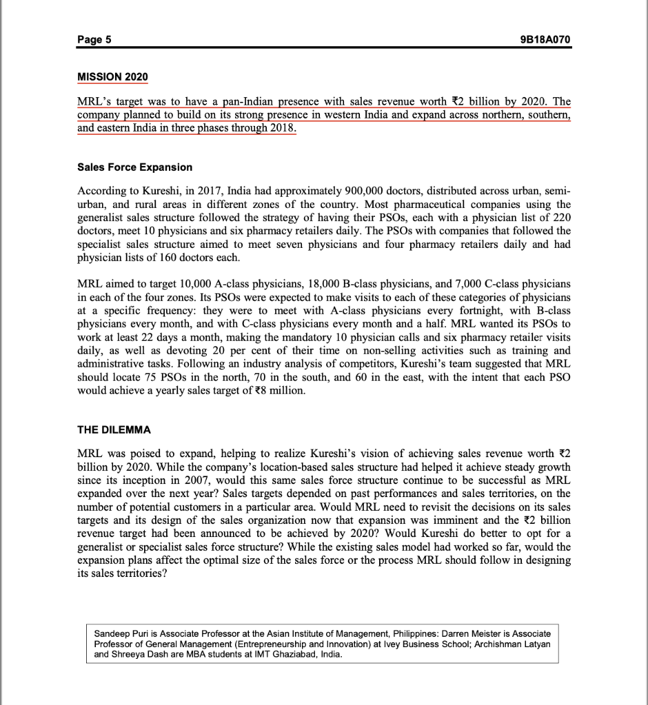 Based on the data provided in page 5 under Sales